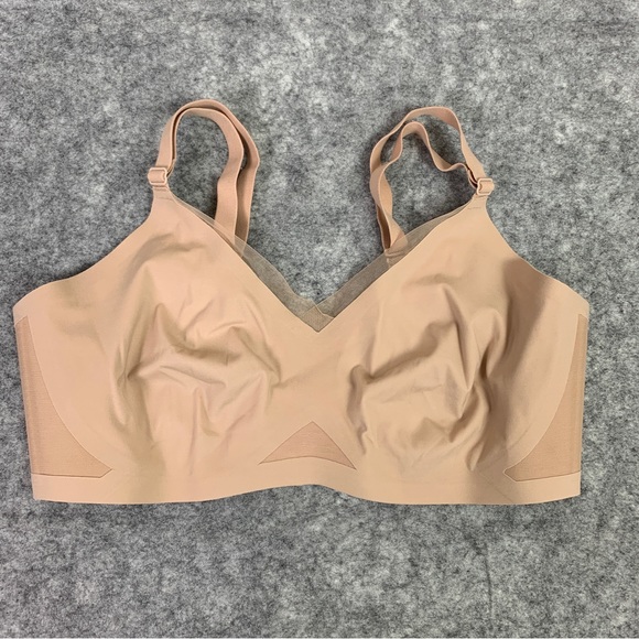 Honeylove Intimates & Sleepwear Honeylove Crossover Bra Large Nude